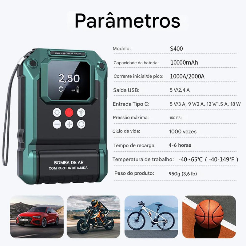 Equipamento de Emergência para Viagem Portátil