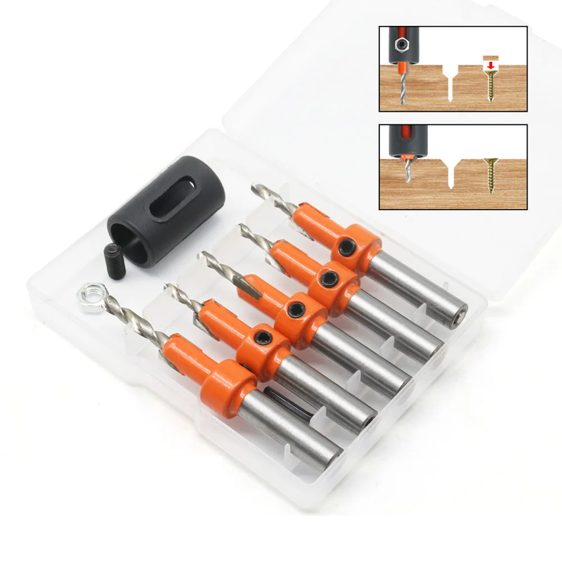 8mm Simple Countersink Kit 6pcs