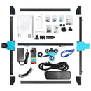 Máquina de Corte e Gravação a Laser CNC 80W com Wi-Fi, Controle Offline e Alta Precisão