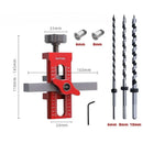 Guia Perfuração e Instalar Dobradiças