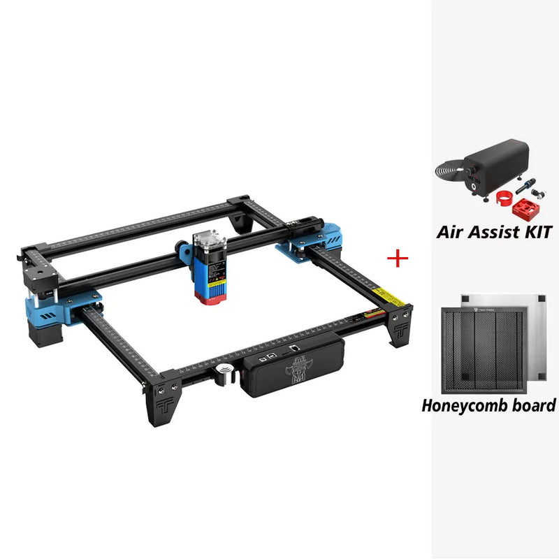 Máquina de Corte e Gravação a Laser CNC 80W com Wi-Fi, Controle Offline e Alta Precisão