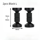 Suporte Ajustável Para Armário 2 pçs