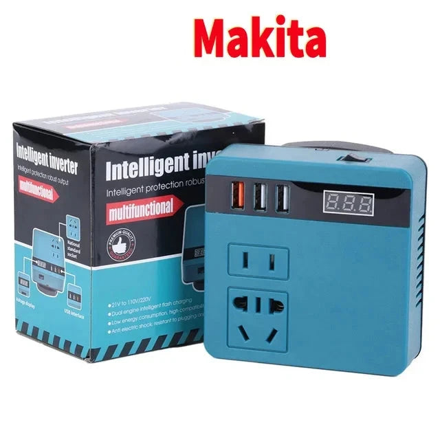 Inversor Power de Bateria para Makita, Dewalt, Milwaukee