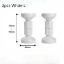 Suporte Ajustável Para Armário 2 pçs