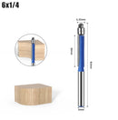 Fresa Router 6mm com Rolamento Duplo