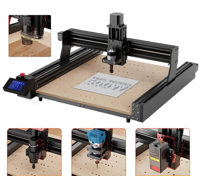 Máquina CNC de Corte e Gravação