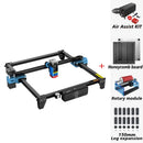 Máquina de Corte e Gravação a Laser CNC 80W com Wi-Fi, Controle Offline e Alta Precisão