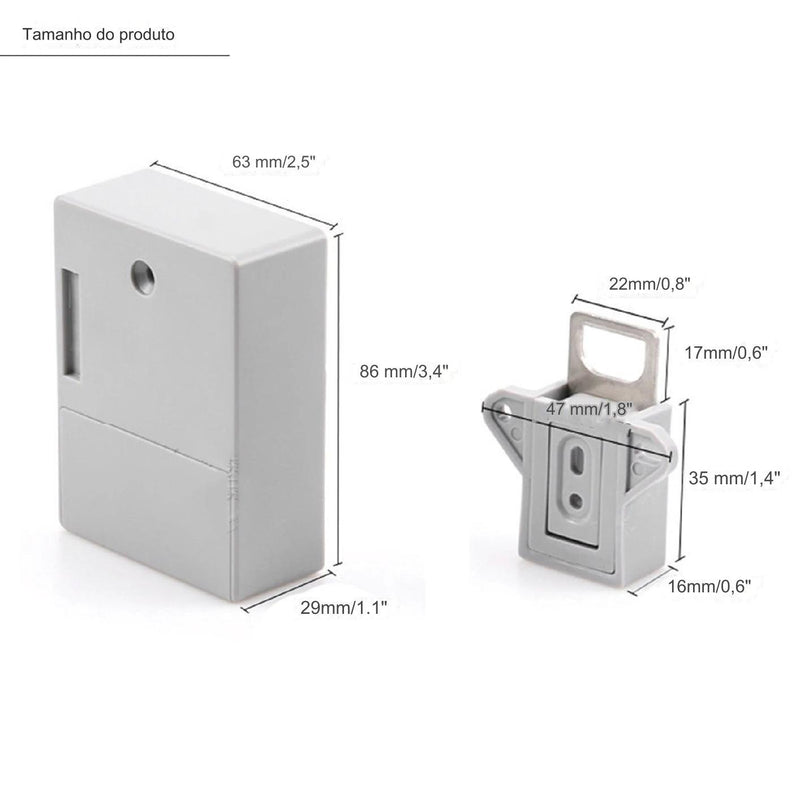 Fechaduras Digital com Sensor Invisível - JoinerStore