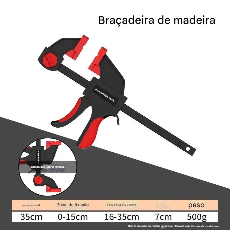 Sargento De Aperto Rápido Invertido