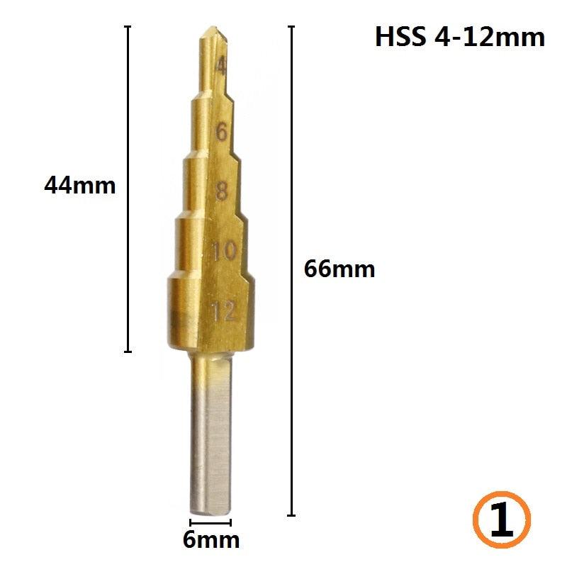 Broca 4-32mm revestida de titânio - JoinerStore