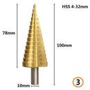 Broca 4-32mm revestida de titânio - JoinerStore