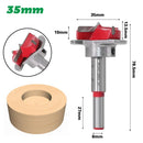 Kit 5 fresas de diâmetro 15,20,25,30,35mm - JoinerStore